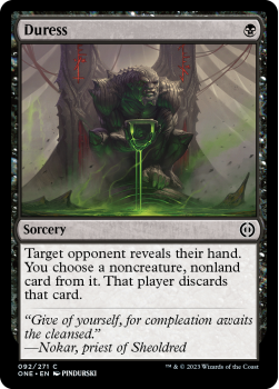 Duress : 092/271 Phyrexia: All Will Be One - Magic the Gathering Single Card