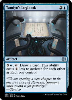 Tamiyo's Logbook (FOIL) : 070/271 Phyrexia: All Will Be One - Magic the Gathering Single Card