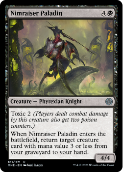 Nimraiser Paladin (FOIL) : 101/271 Phyrexia: All Will Be One - Magic the Gathering Single Card