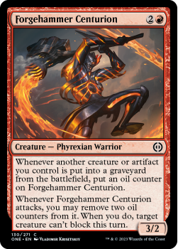 Forgehammer Centurion : 130/271 Phyrexia: All Will Be One - Magic the Gathering Single Card