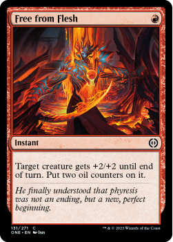 Free from Flesh : 131/271 Phyrexia: All Will Be One - Magic the Gathering Single Card