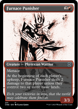 Furnace Punisher (SHOWCASE) : 291 Phyrexia: All Will Be One - Magic the Gathering Single Card