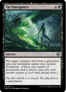 Vat Emergence : 112/271 Phyrexia: All Will Be One - Magic the Gathering Single Card