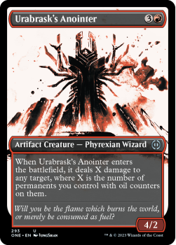 Urabrask's Anointer (SHOWCASE) : 293 Phyrexia: All Will Be One - Magic the Gathering Single Card