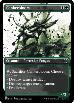 Cankerbloom (SHOWCASE) : 294 Phyrexia: All Will Be One - Magic the Gathering Single Card