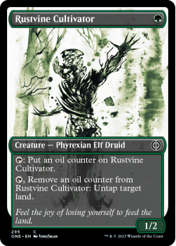 Rustvine Cultivator (SHOWCASE) : 295 Phyrexia: All Will Be One - Magic the Gathering Single Card