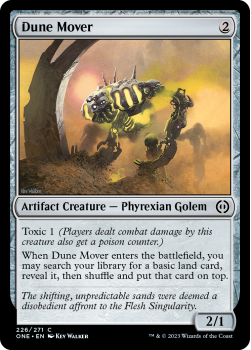 Dune Mover (FOIL) : 226/271 Phyrexia: All Will Be One - Magic the Gathering Single Card