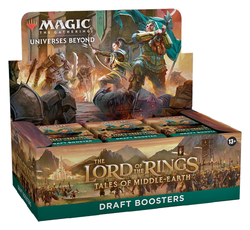 Magic the Gathering Lord of the Rings Tales of MiddleEarth Draft Booster Box (36 Packs) Magic the Gathering Lord of the Rings Tales of MiddleEarth Draft Booster Box (36 Packs)