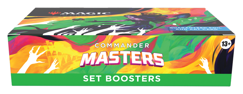 Magic Commander Pack Magic the Gathering: Commander Masters - SET Booster Box (24 Packs)