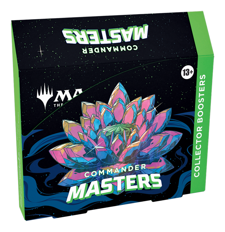 Magic the Gathering Commander Masters Collector Booster Box (4 Packs)