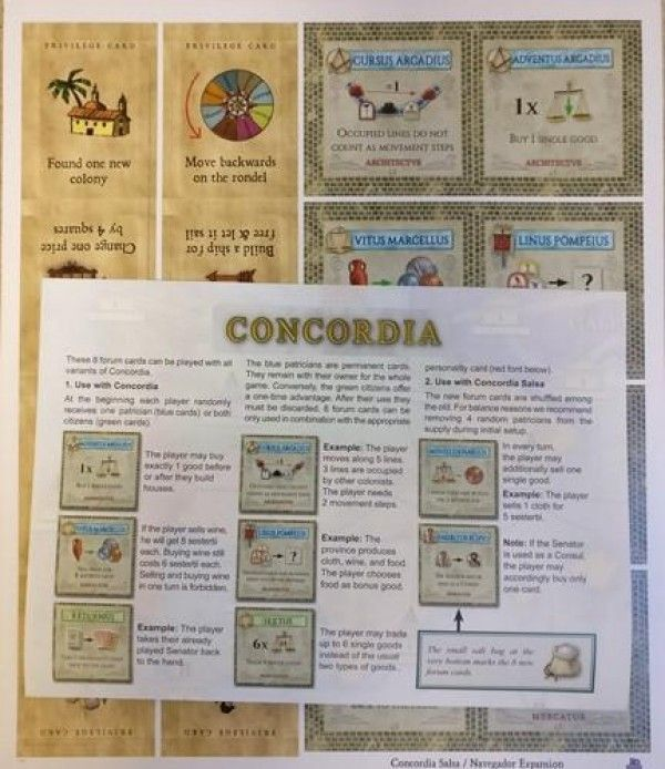 Rio Grande Games Concordia: Balearica/Cyprus - Espansione Per Il Gioco Da Tavolo Concordia