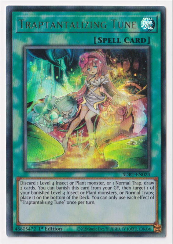 Traptantalizing Tune (Ultra Rare) : SDBT-EN024 - Yu-Gi-Oh! Single Card Traptantalizing Tune (Ultra Rare) : SDBT-EN024 - Yu-Gi-Oh! Single Card
