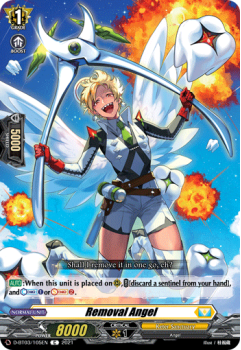 Removal Angel (C) single card from Cardfight!! Vanguard