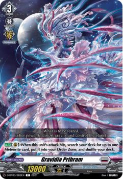 Gravidia Pribram (C) single card from Cardfight!! Vanguard