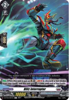Blitz Interrupter (C) single card from Cardfight!! Vanguard
