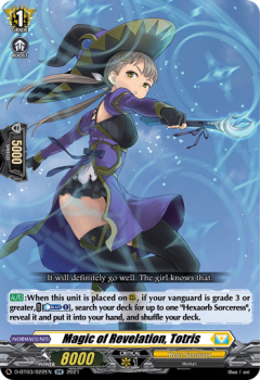 Magic of Revelation, Totris (RR) single card from Cardfight!! Vanguard