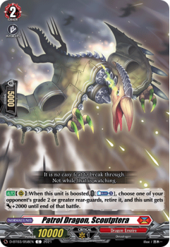 Patrol Dragon, Scoutptera (C) single card from Cardfight!! Vanguard