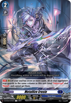 Metallize Erosio (C) single card from Cardfight!! Vanguard