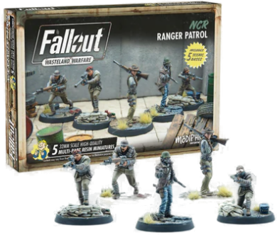 Fallout Wasteland Warfare Terrain Expansion Turrets Chaos Cards