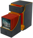 Gamegenic Deckbox Watchtower 100+ XL - Black & Orange - Image 2