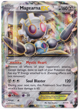 Magearna EX XY175 - Pokemon Single Promotional Card
