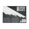 Green Stuff World ABS Plasticard - Profile - 20x Variety Pack - Image 3