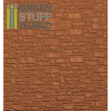 Green Stuff World ABS Plasticard - SMOOTH ROCK WALL Textured Sheet - A4 - Image 3