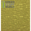 Green Stuff World ABS Plasticard - SMOOTH ROCK WALL Textured Sheet - A4 - Image 4
