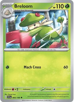Breloom single card from Pokemon