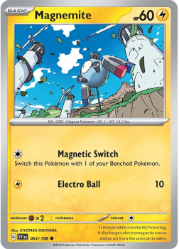 Magnemite single card from Pokemon