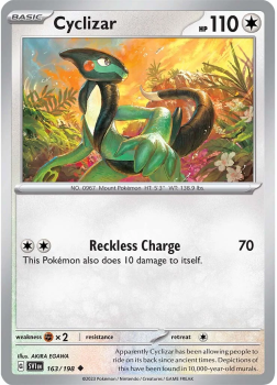 Cyclizar single card from Pokemon
