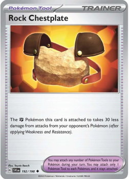 Rock Chestplate single card from Pokemon