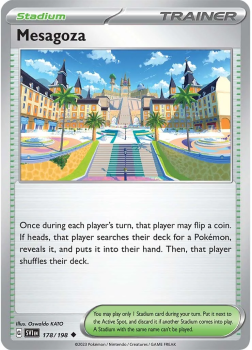 Mesagoza single card from Pokemon