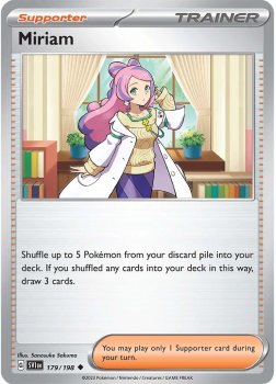 Miriam single card from Pokemon