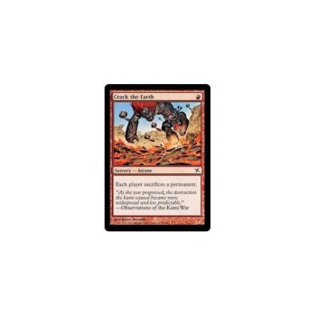 Crack the Earth : BETRAYERS OF KAMIGAWA 098/165 - Magic the Gathering Single Card