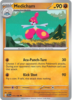 Medicham single card from Pokemon