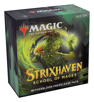 Magic the Gathering: Strixhaven School of Mages Prerelease Pack Witherbloom