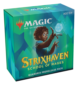 Magic the Gathering: Strixhaven School of Mages Prerelease Pack Quandrix