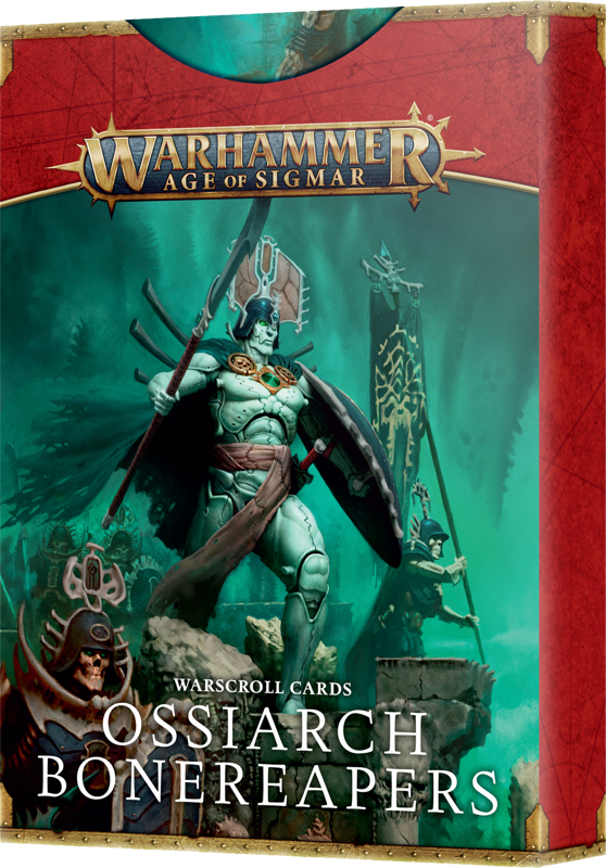 Warhammer Age of Sigmar : Warscroll Cards Ossiarch Bonereapers