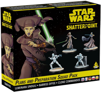 Star Wars Shatterpoint Plans and Preparation (General Luminara Unduli Squad Pack)