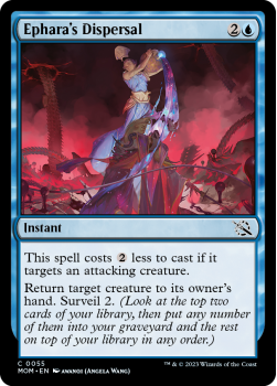 Ephara's Dispersal single card from Magic the Gathering