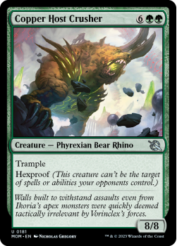 Copper Host Crusher single card from Magic the Gathering