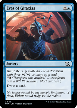Eyes of Gitaxias single card from Magic the Gathering