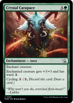 Crystal Carapace (FOIL) single card from Magic the Gathering