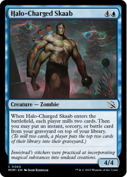 Halo-Charged Skaab (FOIL) single card from Magic the Gathering
