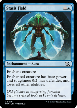 Stasis Field (FOIL) single card from Magic the Gathering