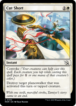 Cut Short single card from Magic the Gathering