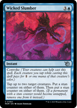 Wicked Slumber (FOIL) single card from Magic the Gathering