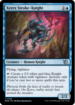 Xerex Strobe-Knight (FOIL) single card from Magic the Gathering