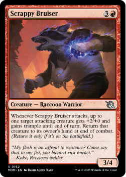 Scrappy Bruiser (FOIL) single card from Magic the Gathering